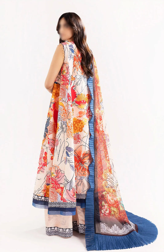 Maryum N Maria Eid Luxury Lawn Collection - MS24-593 SHAFAQ