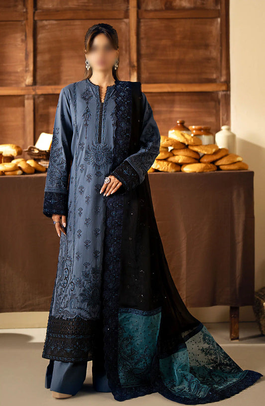 MNM Eid Ul Azha Luxury Lawn Chapter 01 - MS24-626  Agafya