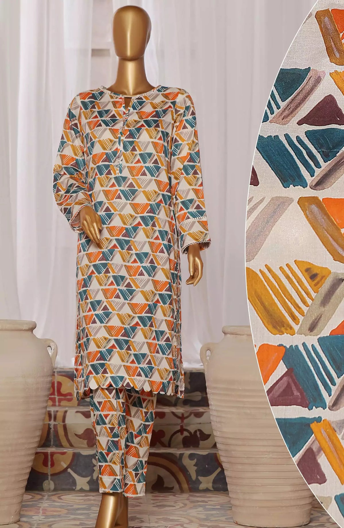 HZ Co Ords Mid Summer Printed Collection - MSC 1055