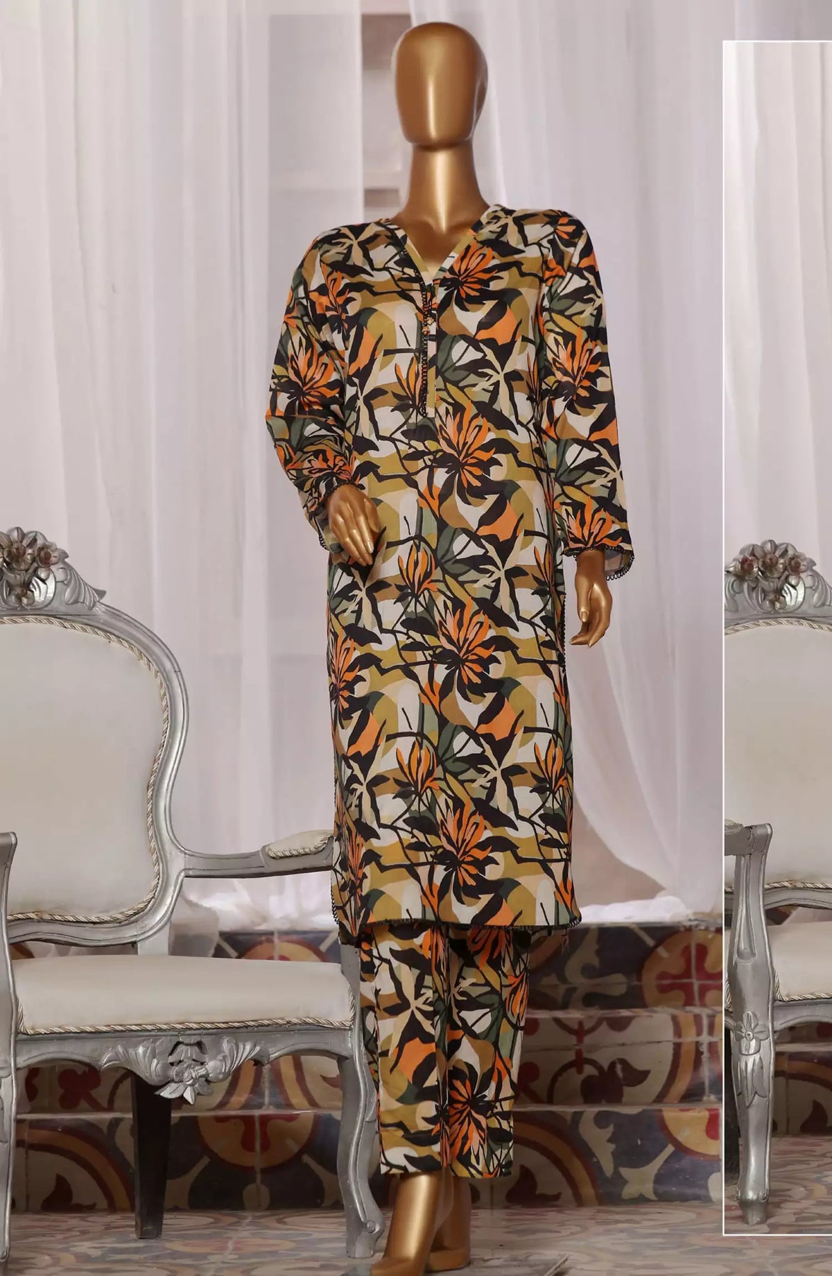 HZ Co Ords Mid Summer Printed Collection - MSC 1060