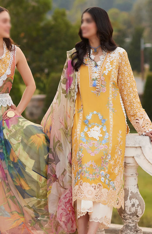 Mushq Te Amo Luxury Lawn Collection 2024 - MSL 2405