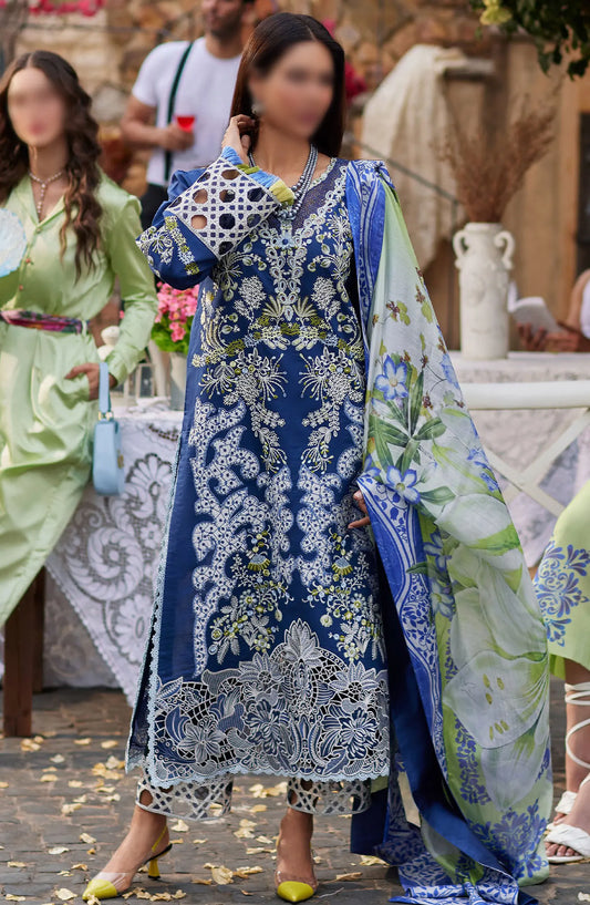 Mushq Te Amo Luxury Lawn Collection 2024 - MSL 2406