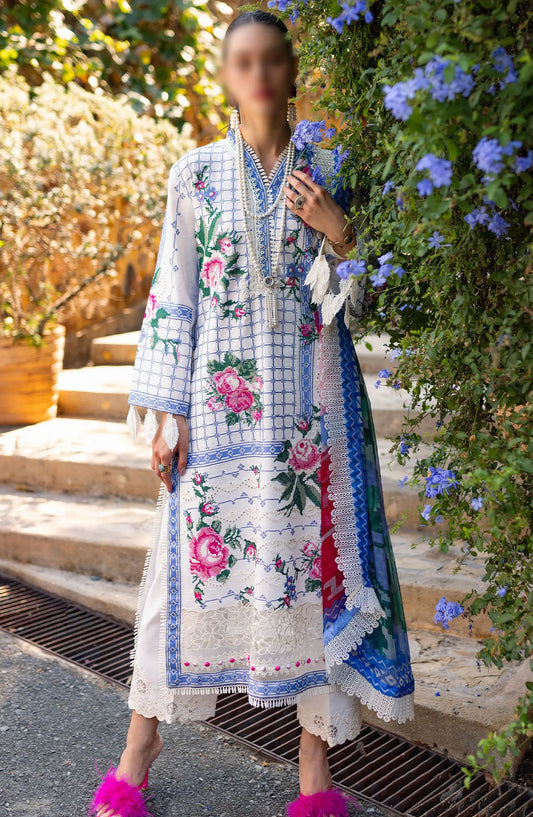 Mushq Te Amo Luxury Lawn Collection 2024 - MSL 2407