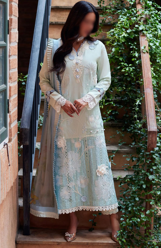 Mushq Te Amo Luxury Lawn Collection 2024 - MSL 2408