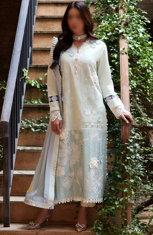 Mushq Te Amo Luxury Lawn Collection 2024 - MSL 2408