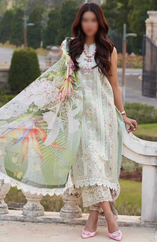 Mushq Te Amo Luxury Lawn Collection 2024 - MSL 2412