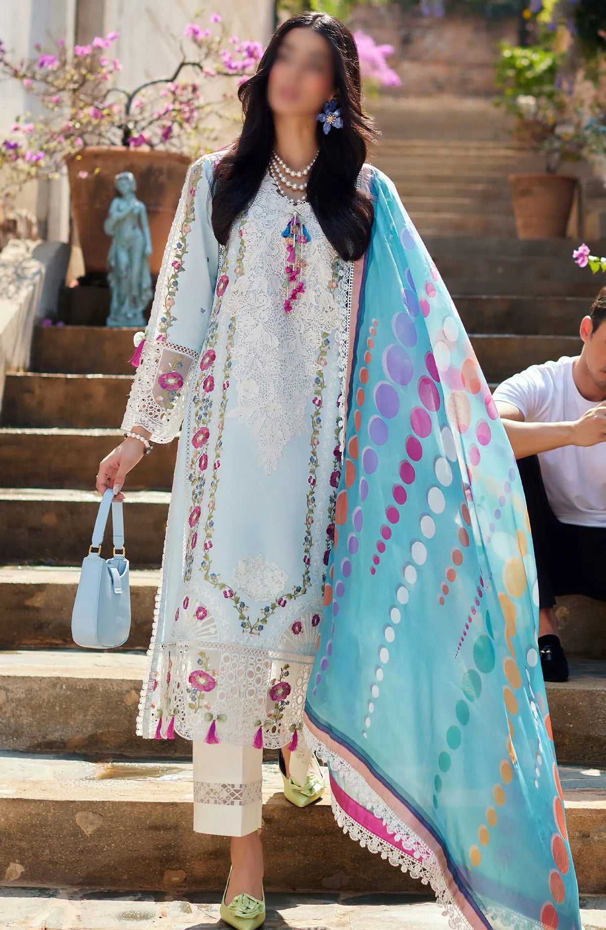 Mushq Te Amo Luxury Lawn Collection 2024 - MSL 2414