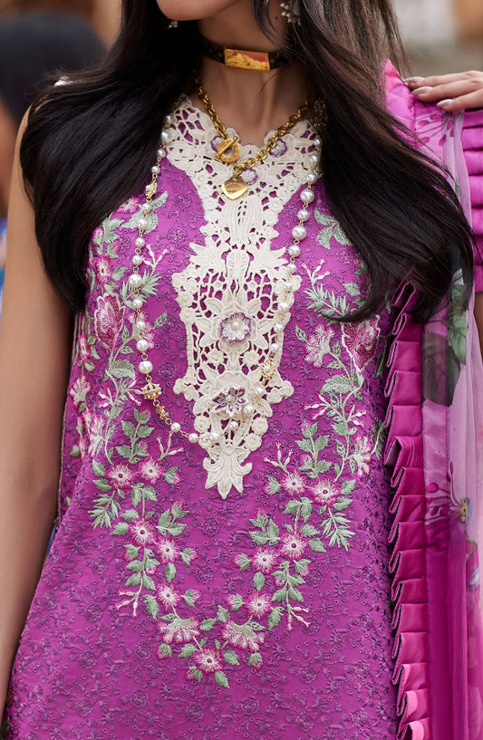Mushq Te Amo Luxury Lawn Collection 2024 - MSL 2415