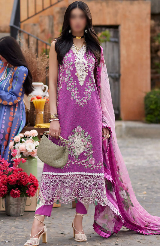Mushq Te Amo Luxury Lawn Collection 2024 - MSL 2415