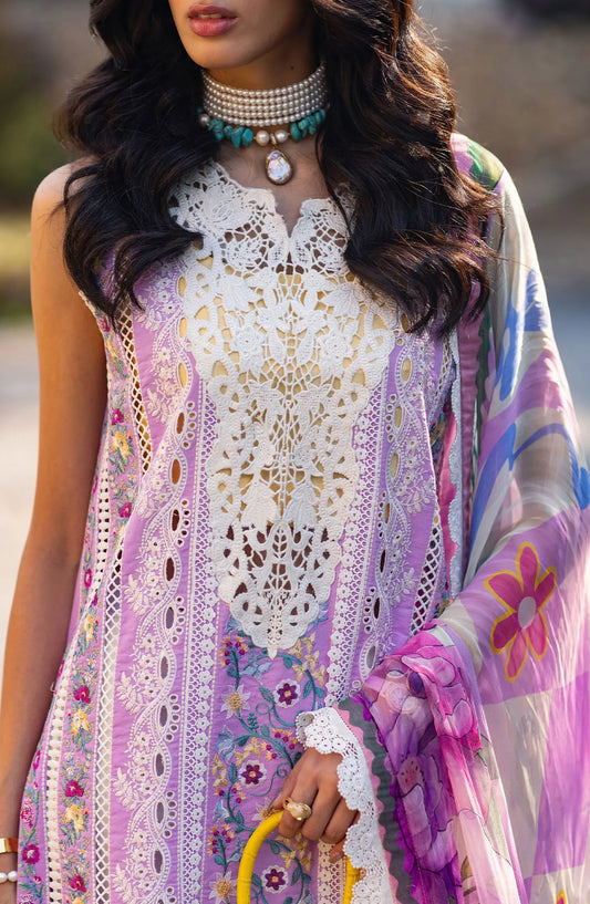Mushq Te Amo Luxury Lawn Collection 2024 - MSL 2416