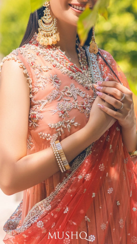 Mushq Moonsoon Wedding Luxury Unstitched Chiffon MSQ 22 05