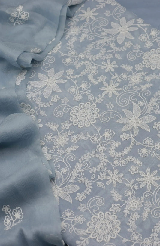 MinaKari Unstitched Luxury Embroidered Swiss Collection 2024 - MULESC 05