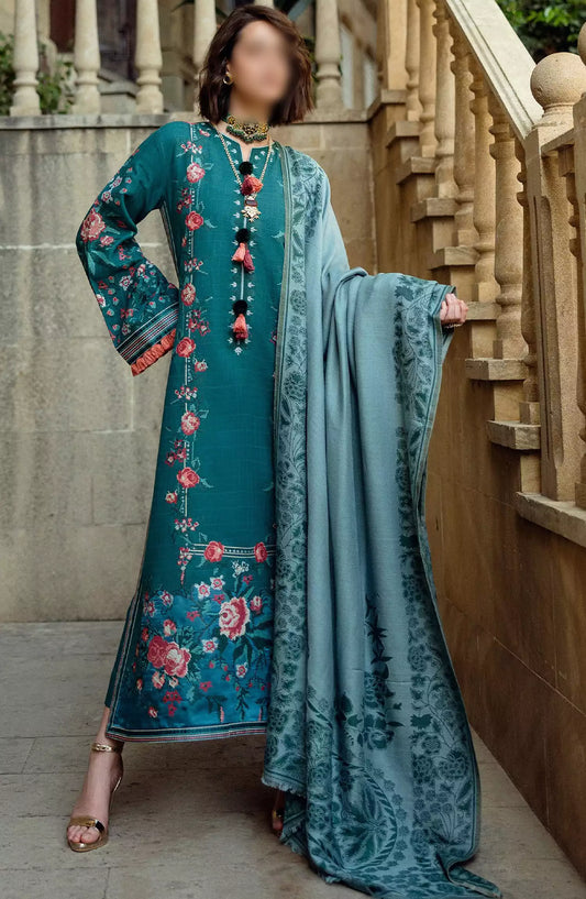 Mushq Broadway A Walk To Remember Luxury Winter Shawl Collection - MWI 07 WHISPERED SECRETS
