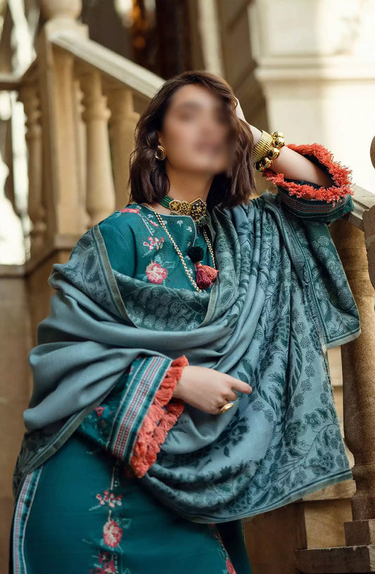 Mushq Broadway A Walk To Remember Luxury Winter Shawl Collection - MWI 07 WHISPERED SECRETS