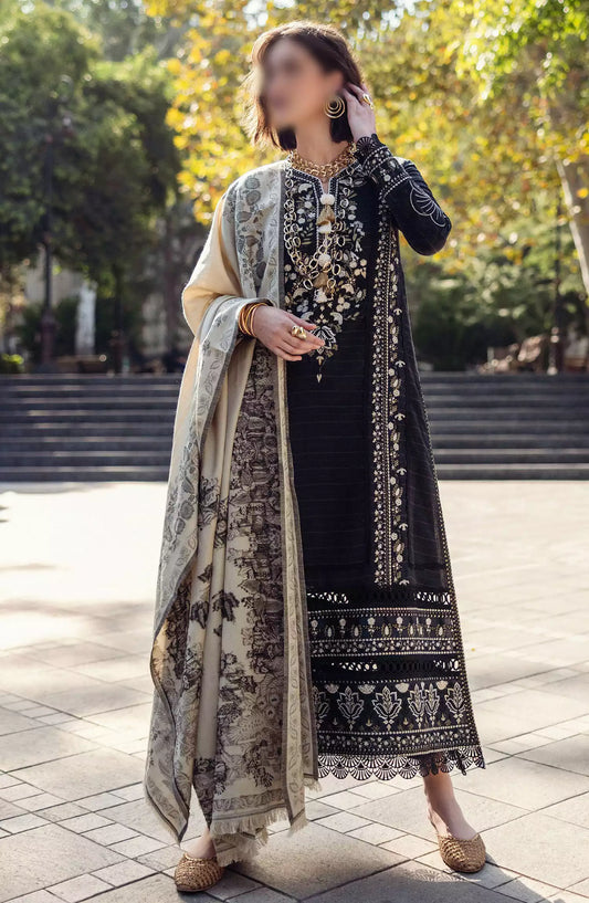 Mushq Broadway A Walk To Remember Luxury Winter Shawl Collection - MWI 11 TWISTED AFFECTION