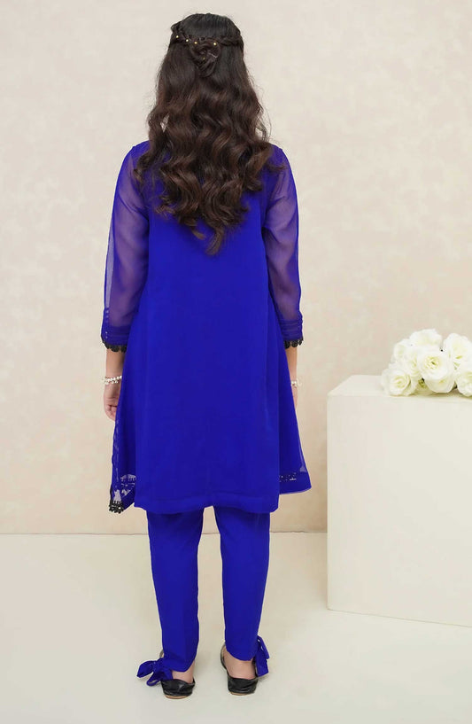 Modest Embroidered Chiffon Stitched 2 Piece - Nayab - MD25F - Festive Collection