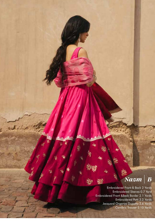 Zara Shahjahan Eid Luxury Unstitched22 D-NAZM - B