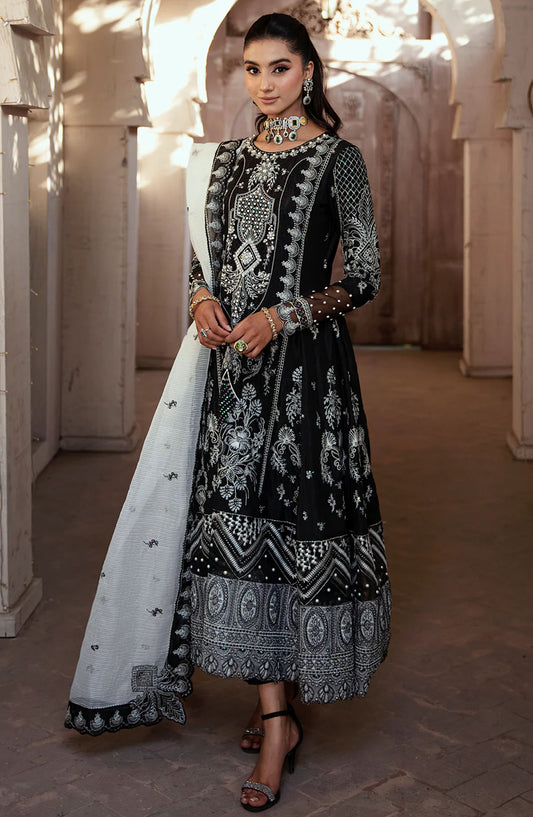 Rang E Noor Festive Collection By Maria Osama Khan - Neel Kamal - Black