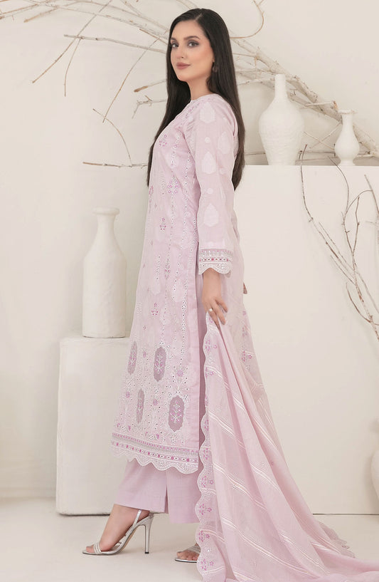 Nayeli by Tawakkal Fabrics Embroidered Lawn Unstitched 3 Piece Suit - D-2240 - TF25NAYL - Purple - Summer Collection