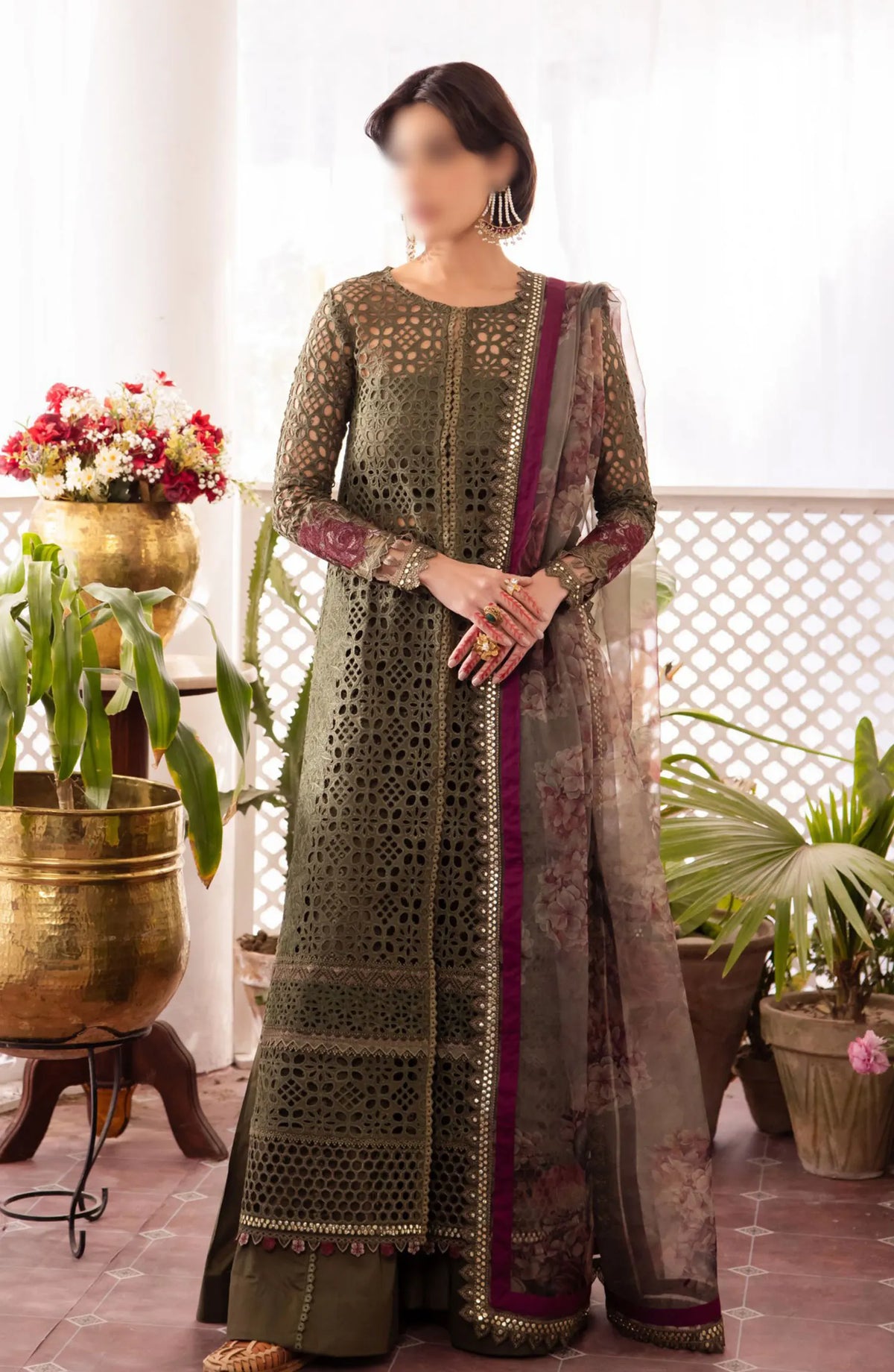 Iznik Nani Ka Ghar Eid Collection 2024 - NGK 10 SURMAI