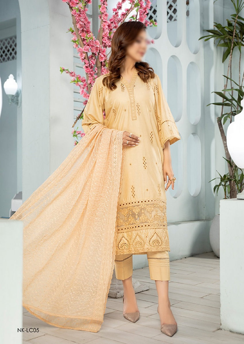 NKLC 05 Norma Kaamal ChikanKari Eid Festive Collection