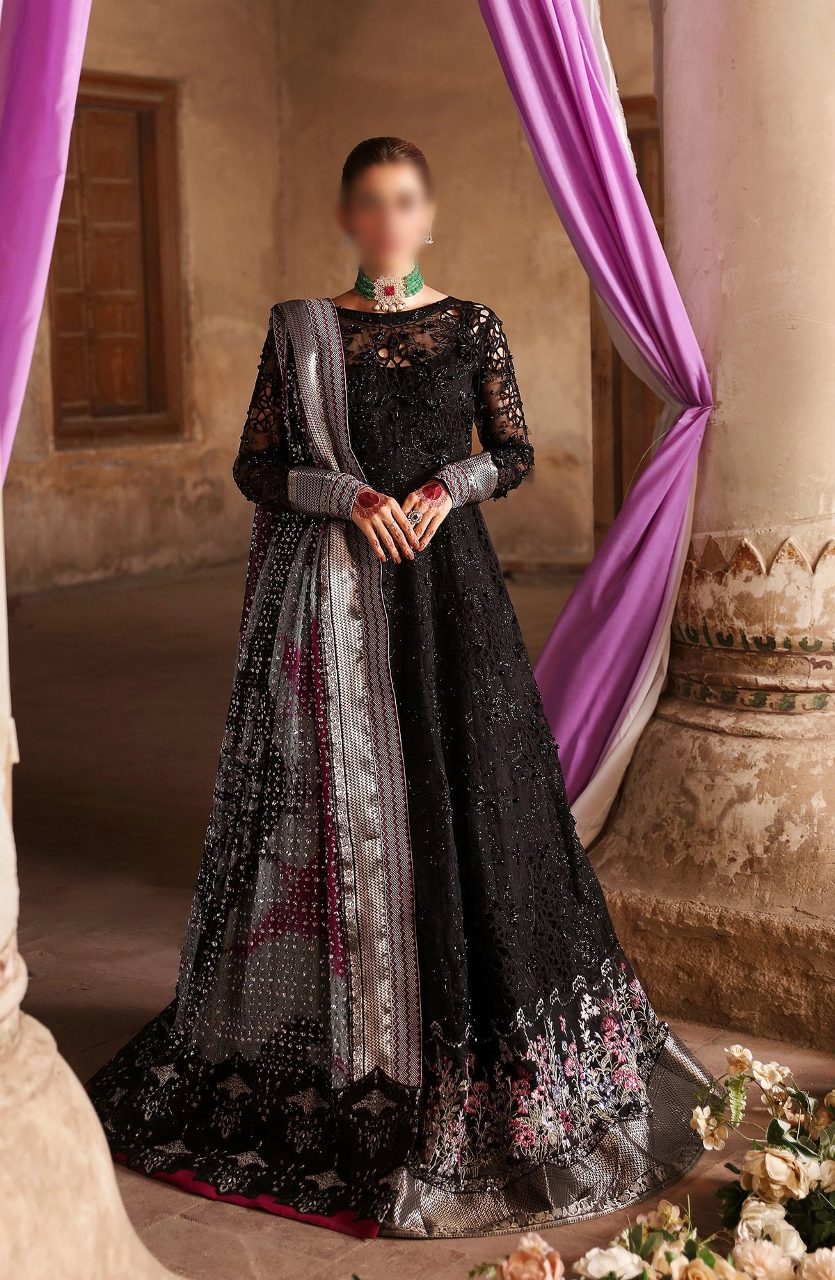 Nureh Jhoomro Luxury Wedding Collection 2024 - NL-73