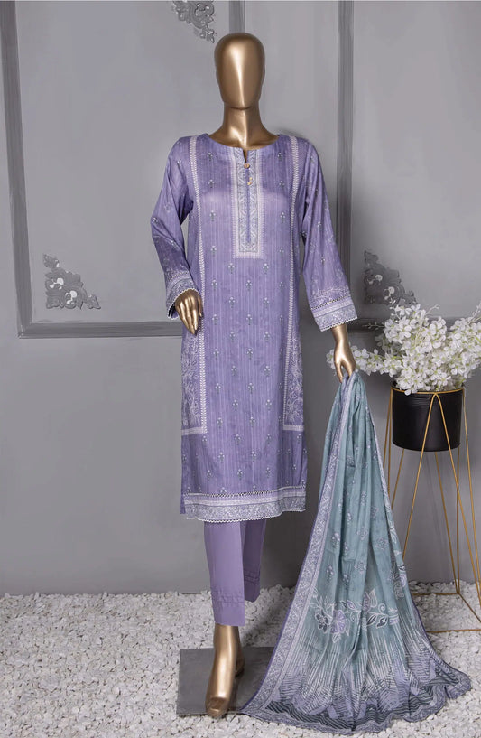HZ Nayab Digital Printed Doriya Voile Lawn Dupatta Collection Vol 02 - NPD 04