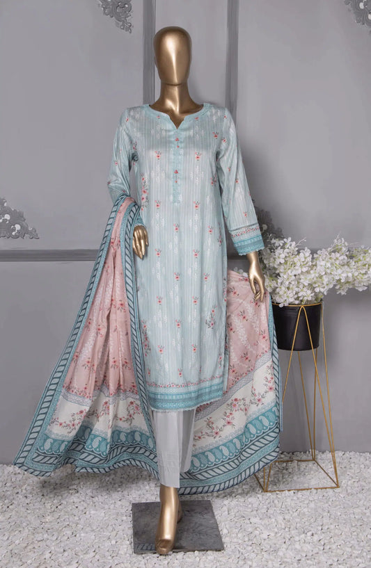 HZ Nayab Digital Printed Doriya Voile Lawn Dupatta Collection Vol 02 - NPD 06