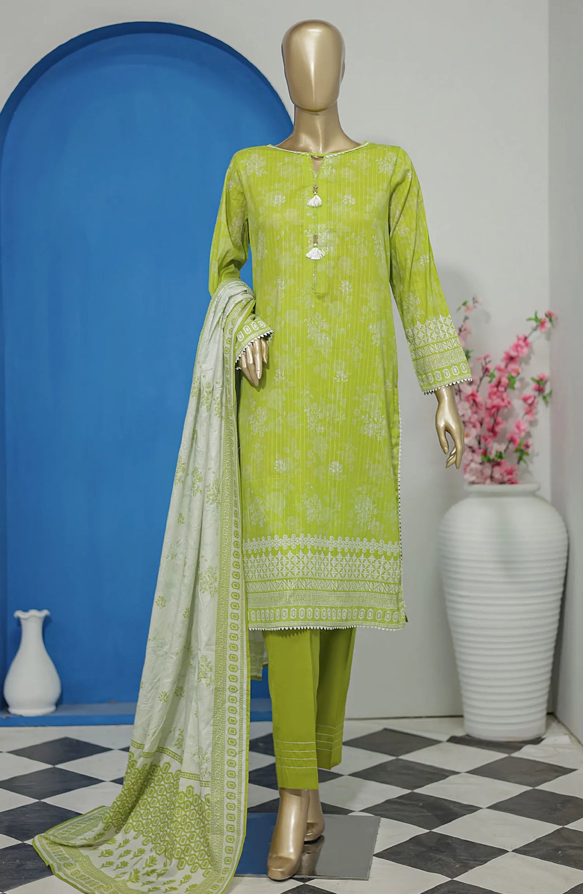 HZ Nayab Digital Printed Doriya Voile Lawn Dupatta Collection - NPD 71