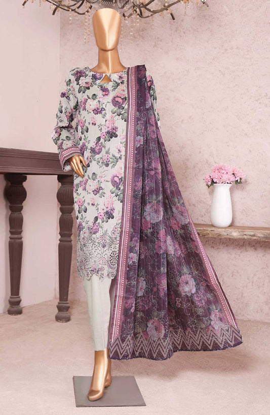HZ Nayab Printkari Doriya Embroidered Collection - NPE 01