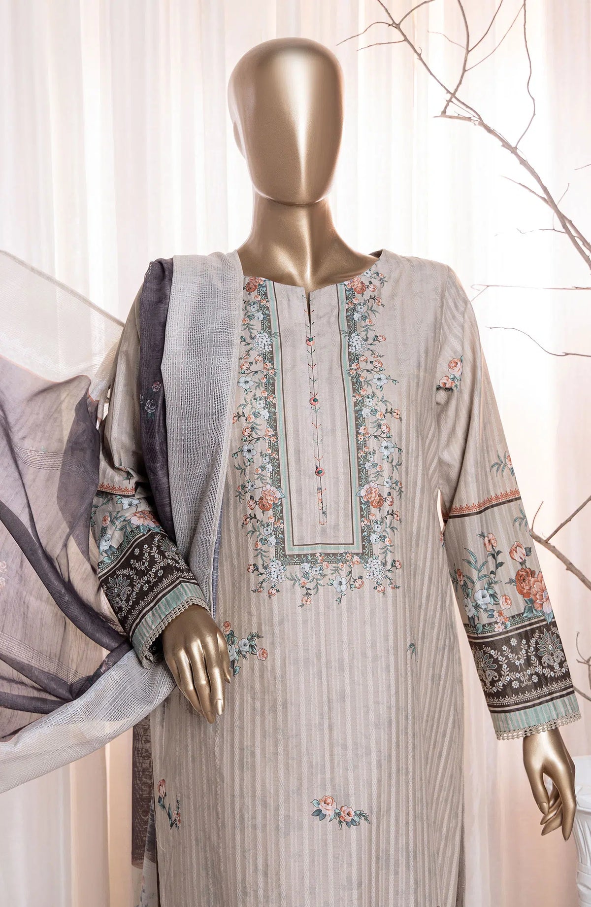 HZ Ninokara Prints 3 Pc Collection 2024 - NP 204