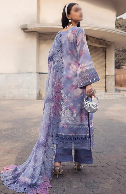 Nureh Maya Swiss Voile Embroidered Collection 2024 - NS-119