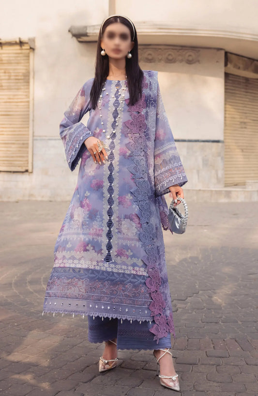 Nureh Maya Swiss Voile Embroidered Collection 2024 - NS-119