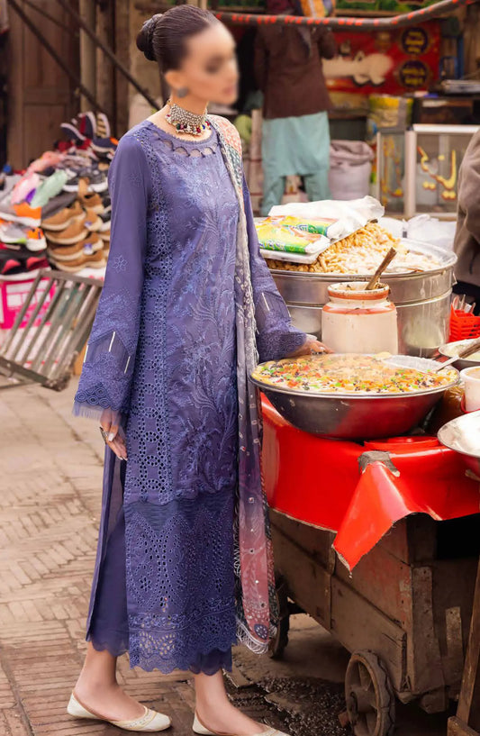 Nureh Bazar Lawn Chikankari Collection 2024 - NS 127