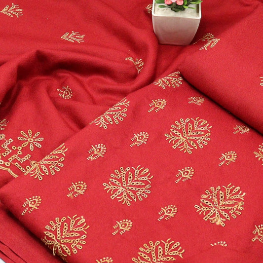 Naubahar Unstitched Dhanak Embroidered Collection 2023 - NUD  01
