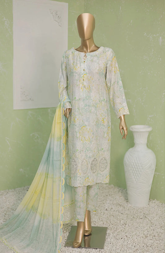 HZ Naubahar Silk Viscose Embroidered Silk Collection - NVE 25 B