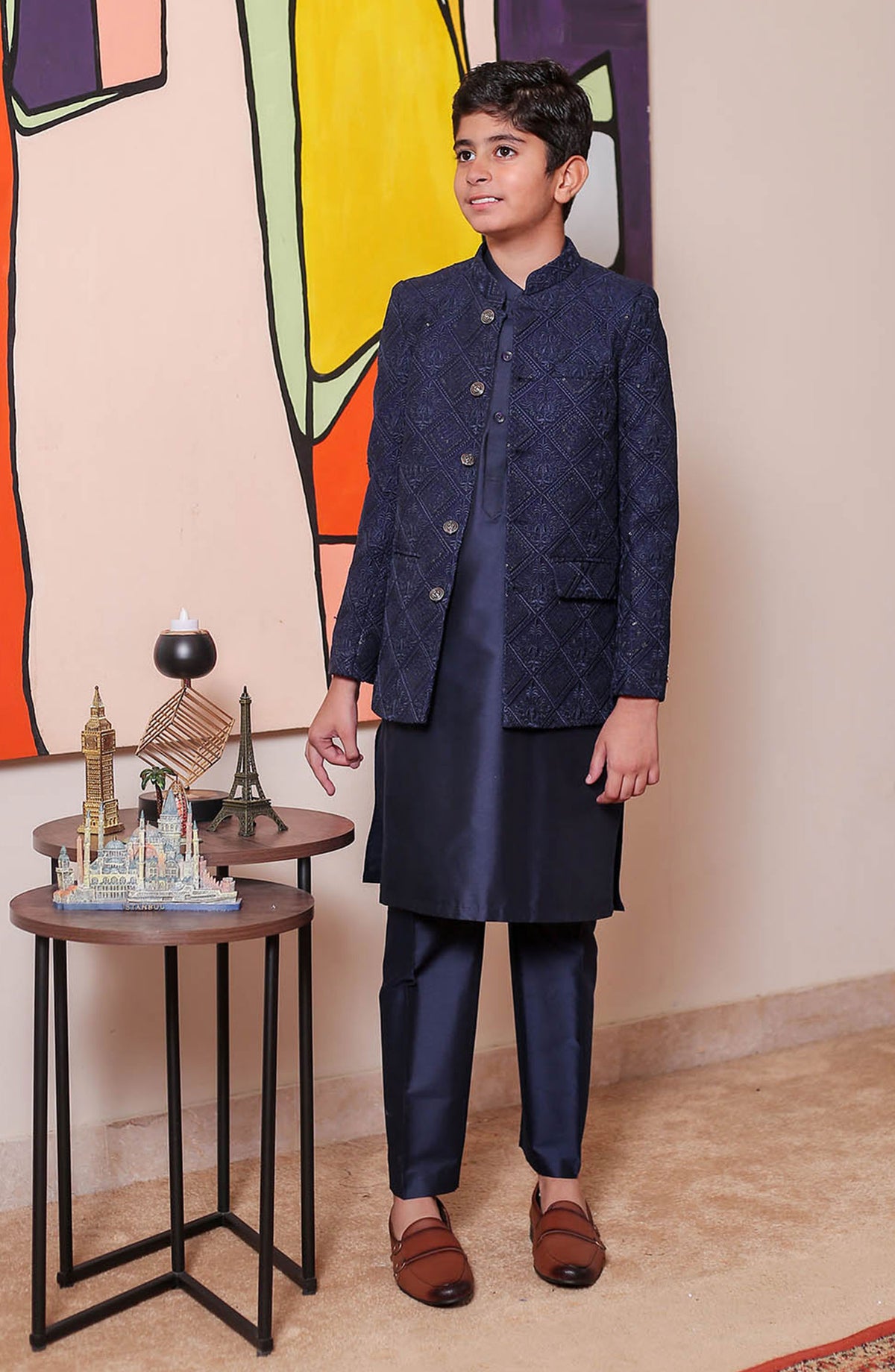 Real Image Kids Waist Coat and Prince Coat Collection 2024  - OKPC 008