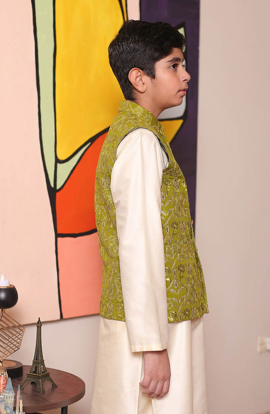 Real Image Kids Waist Coat and Prince Coat Collection 2024 - OKW 050