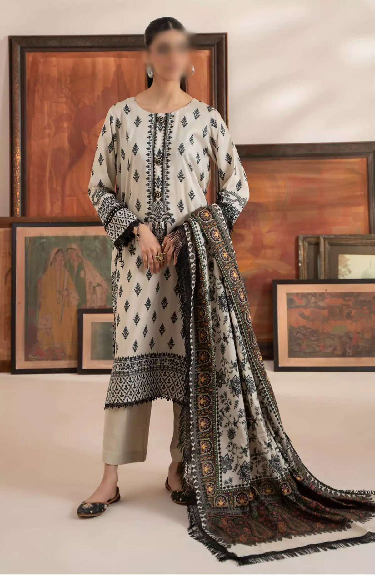 Mausummery Winter Unstitched Collection Vol 02 - ONYX