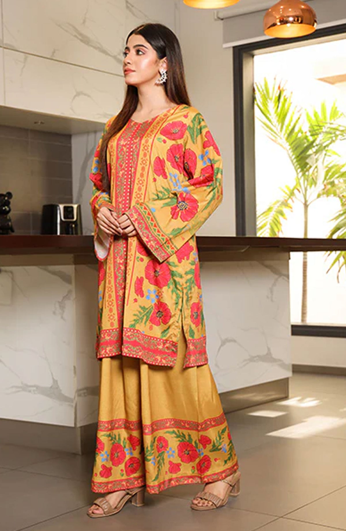 Nazmina Luxe Co Ords 2 Pc Stitched Collection - Orion's Embrace (ZA-08)