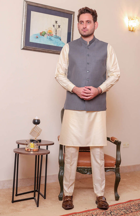 Real Image Mens Waist Coat and Prince Coat Collection - ow030