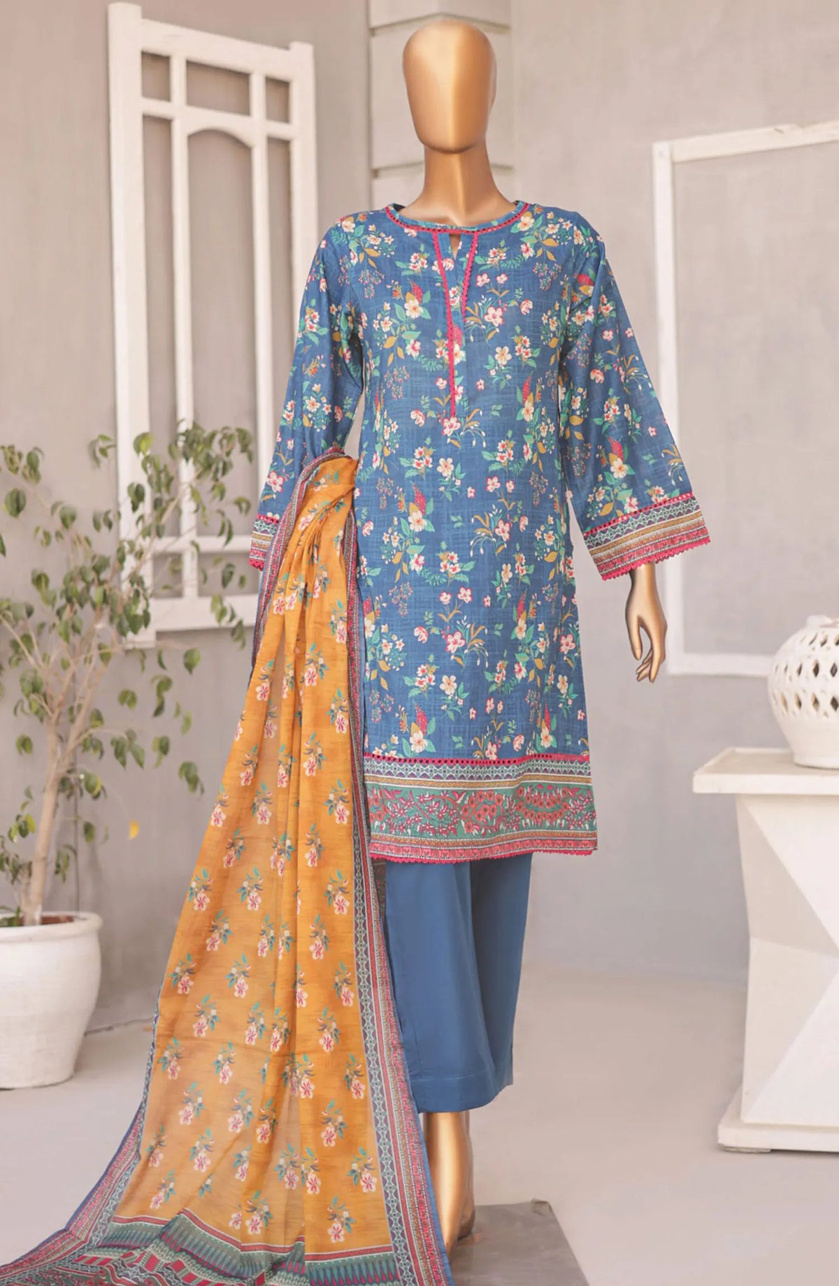 Riwayat Premium Printed Lawn Collection Vol 03 - P-24002