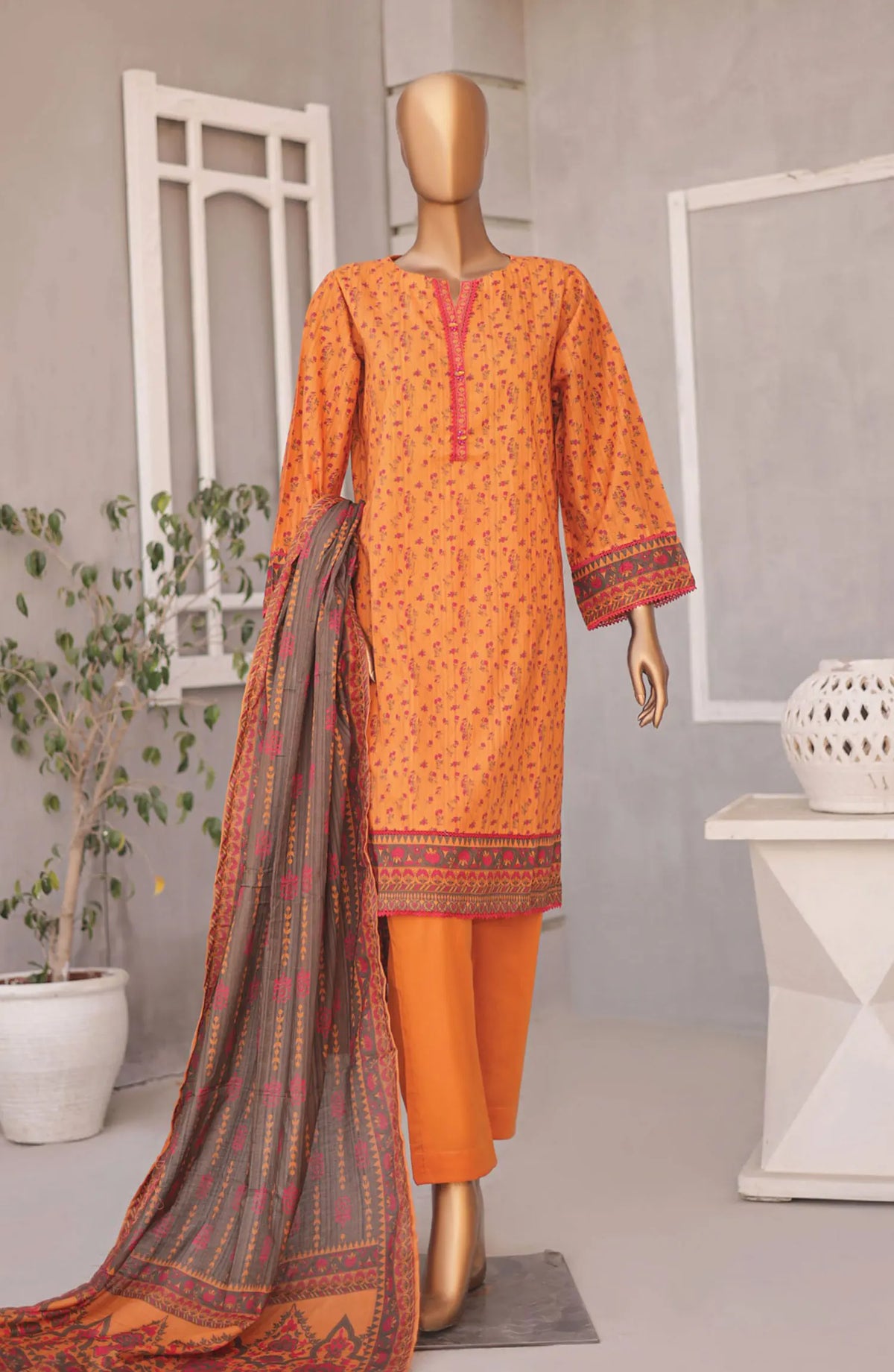 Riwayat Premium Printed Lawn Collection Vol 03 - P-24007