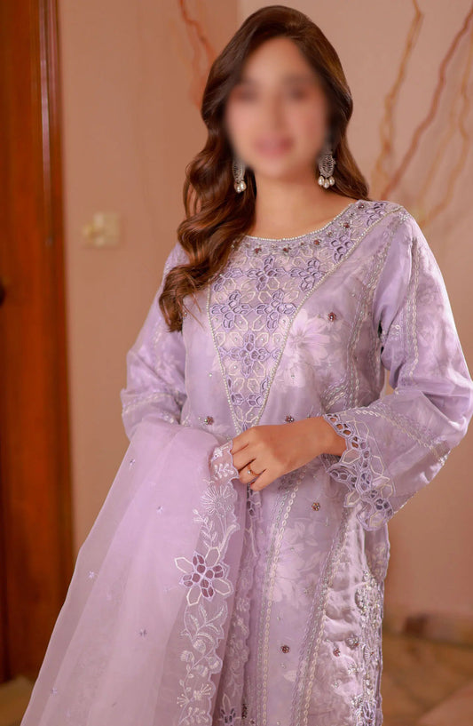 Guzel Naqsh Organza Stitched 3 Piece Collection - 06 PARSA