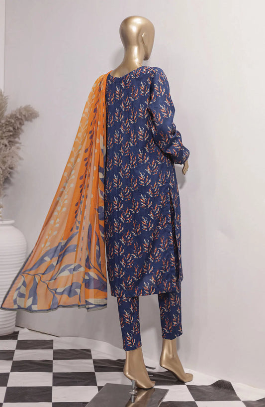 HZ Platinum Co Ords 3 Pcs Printed Collection - PCC 04 A
