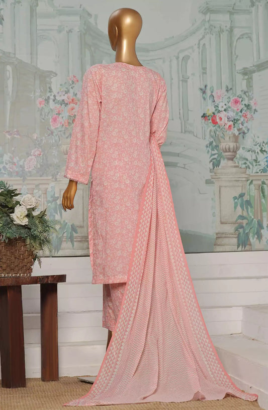 HZ Platinum Co Ords Autumn 3 Pcs Printed Collection - PCC-229 B