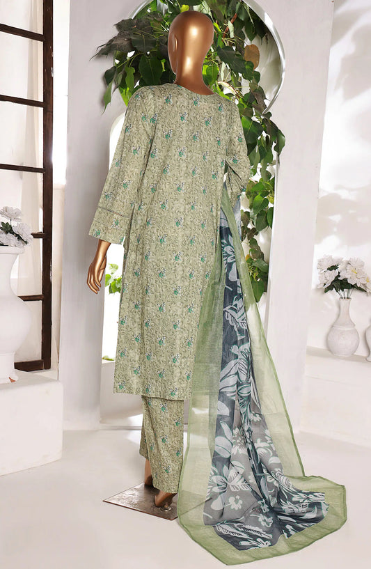 HZ Kaavish RTW Printed Co Ords Collection 2024 - PCD 404 Green