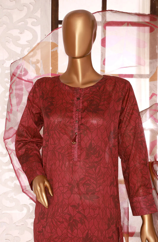 HZ Kaavish RTW Printed Co Ords Collection 2024 - PCD 406 Magenta