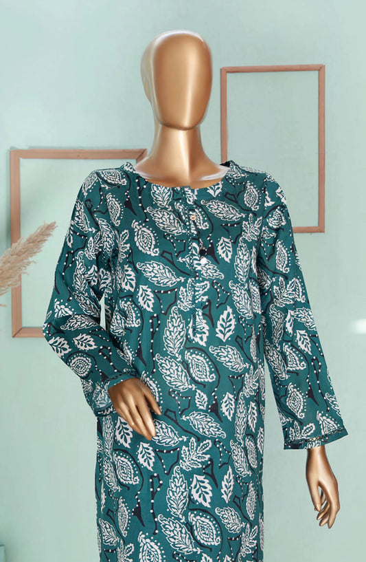 HZ RTW AFSAANE Printed  Co ords Eid Drop Collection - PCL 403 Green