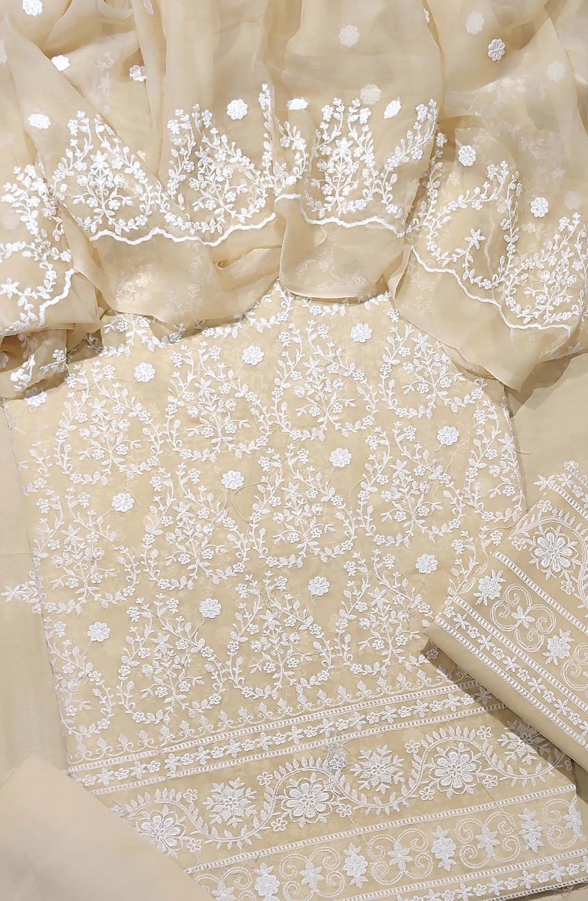 Premium Chic N Kari Embroidered Swiss Voile Collection - PCNKE 04